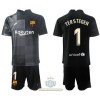 Maglia da Calcio Portiere Barcellona Ter Stegen 1 Trasferta 2021-22 per Bambino